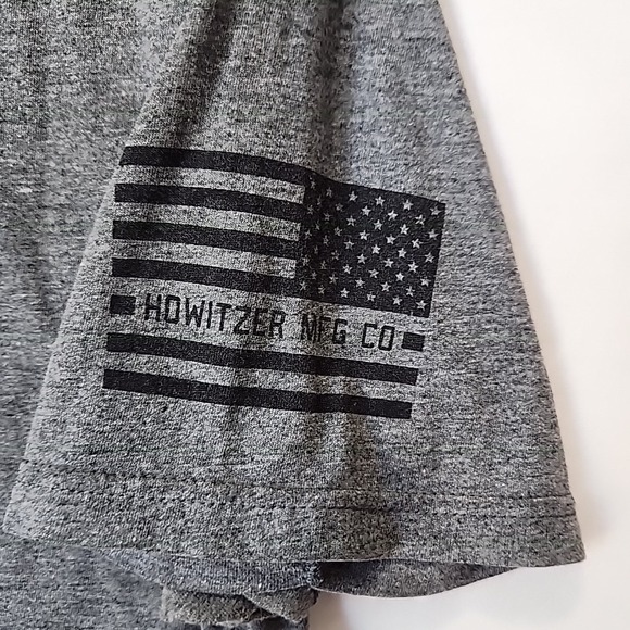 Howizter Patroit Mfg Men's‎ M Gray T-shirt  Til Valhalla - Picture 3 of 4